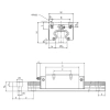 Каретка HGH35CAZAHZZ (HCH35CAZAHZZ) TECHNIX (чертёж)