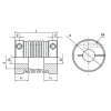Муфта соединительная сильфонная BC40-C TECHNIX
