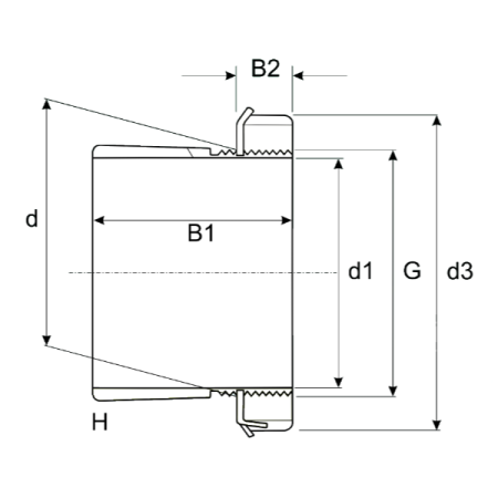 Втулка H2326 TECHNIX