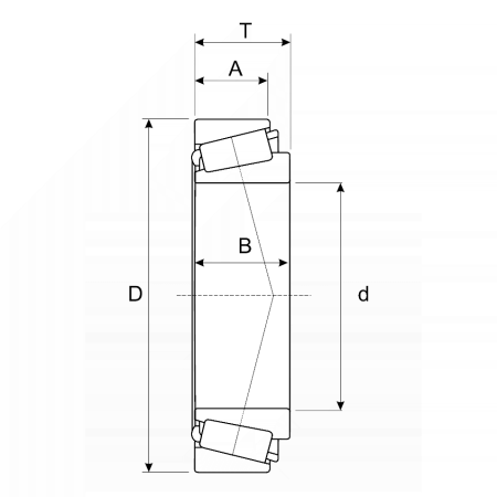 Подшипник 30352 роликовый TECHNIX