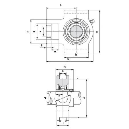 Подшипниковый узел UCT210 LIGHT TECHNIX