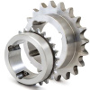 Звездочка под втулку тапербуш для цепи: 16B-1, Z=38, 1" x 17,02 mm TS12038 (PHS 16B-1 TB 38) TECHNIX