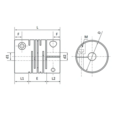 Муфта соединительная спиральная FC40-P2 TECHNIX