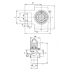 Подшипниковый узел UCT205 TECHNIX