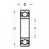 Высокотемпературный подшипник 6006 BHTS 2RS C4 VT 200° TECHNIX