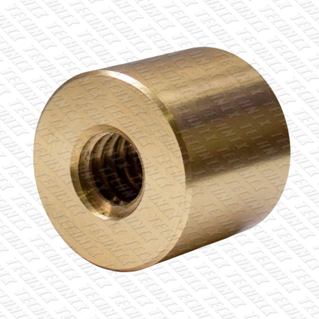 Гайка трапецеидальная бронзовая LRM 24-5-D (диаметр 24 мм, шаг 5 мм) правая резьба TECHNIX PRO