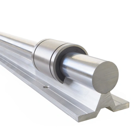 Вал прецизионный с опорой SBR25C  TECHNIX