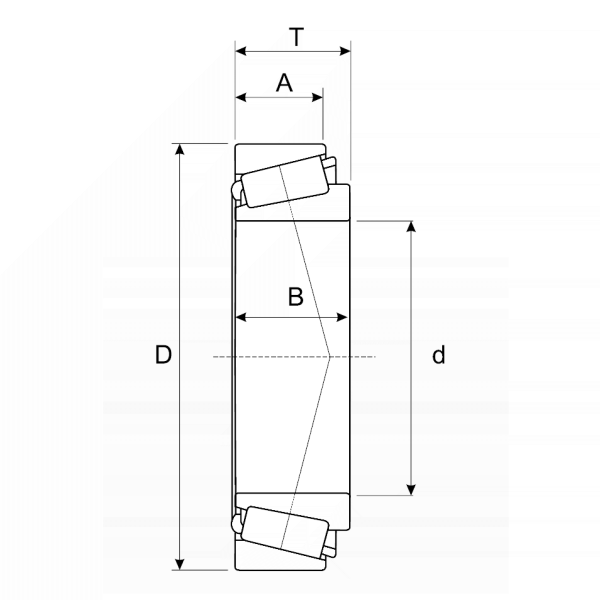 Подшипник 32236 роликовый TECHNIX
