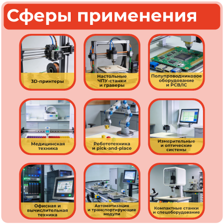 Каретка MGN7HZ0H TECHNIX