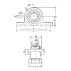 Подшипниковый узел UKP212+H2312 TECHNIX