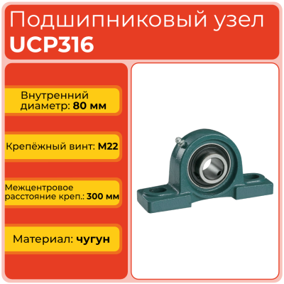 Подшипниковый узел UCP316 TECHNIX