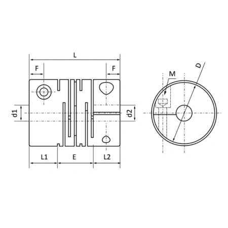 Муфта соединительная спиральная FC63-P2 TECHNIX