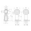 Шарнирный наконечник PHS10L TECHNIX