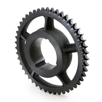 Звездочка со ступицей (чугун) под втулку тапербуш для цепи: 20B-2, Z=38, 1" 1/4 x 3/4" GD13038 TECHN