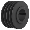 Шкив клиновой SPC 375 04 TB (PHP 4SPC375TB) под втулку тапербуш TECHNIX