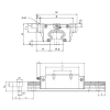 Каретка HGW15CCZAH TECHNIX